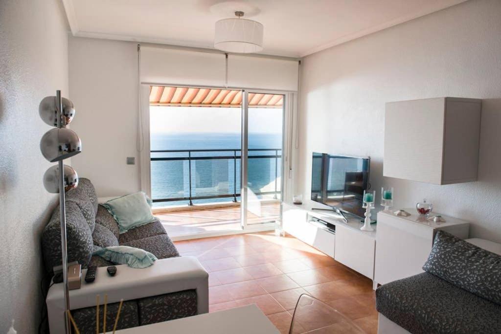 Precioso Apartamento Frente Al Mar 산타 폴라 외부 사진