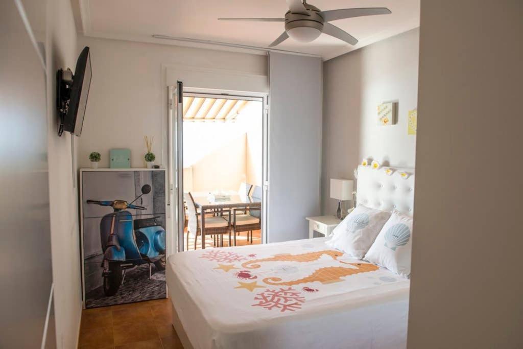 Precioso Apartamento Frente Al Mar 산타 폴라 외부 사진